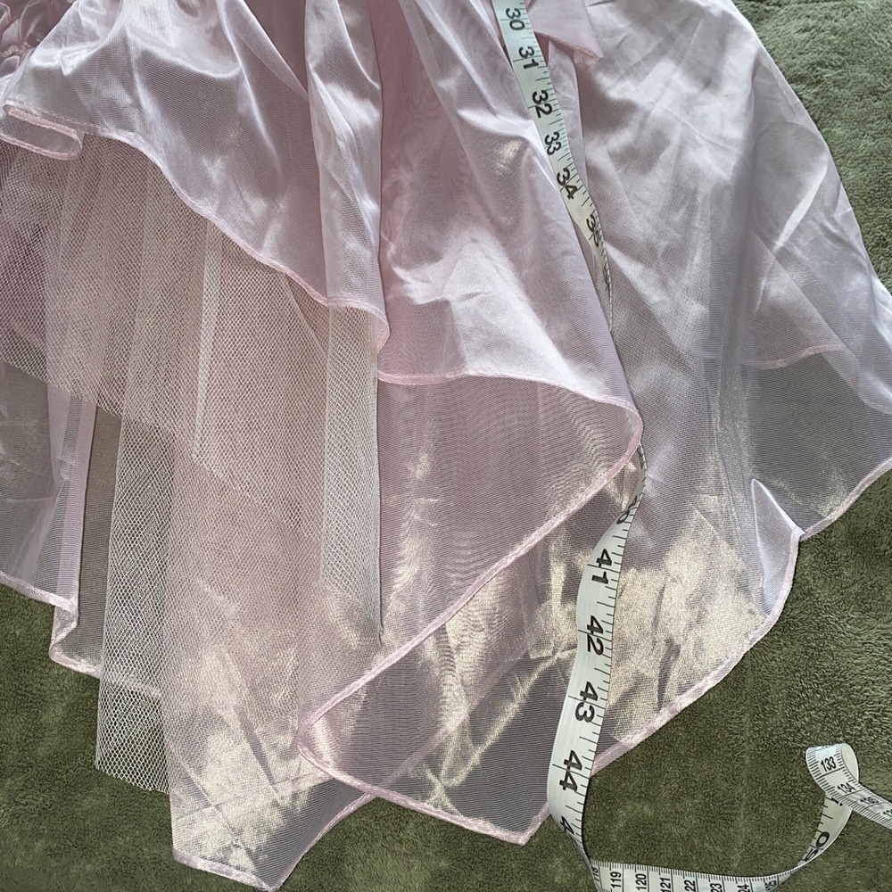 XS 1950s Dress Pink Party‎ Bow Dress VTG  SZ 5, 50s Cute Barbie Lace - Picture 14 of 16